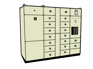Main Power Supply Panel (With Capacitor Bank)